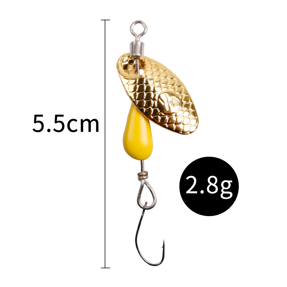 2Pcs Spinner Spoon Metal Bait  - Fishing Lure Swimbait recension och pris