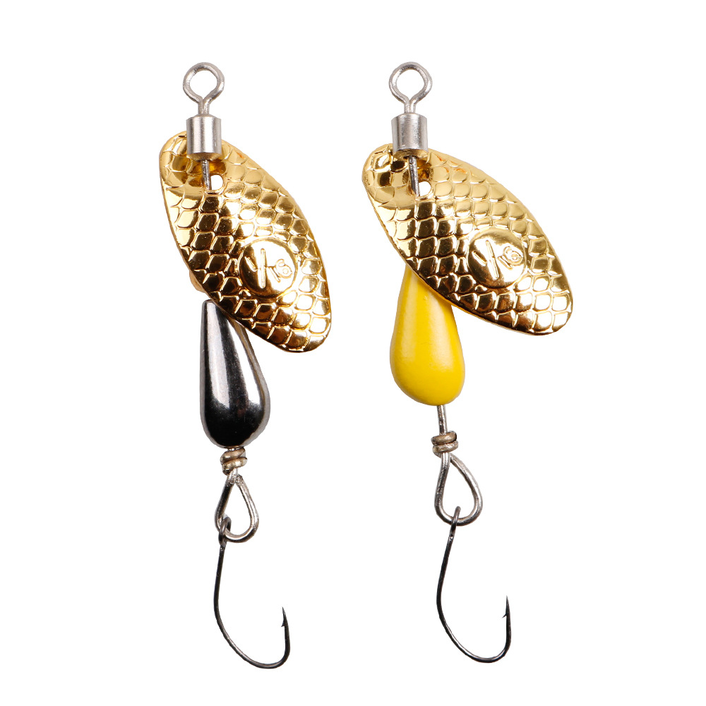 2Pcs Spinner Spoon Metal Bait  - Fishing Lure Swimbait recension och pris