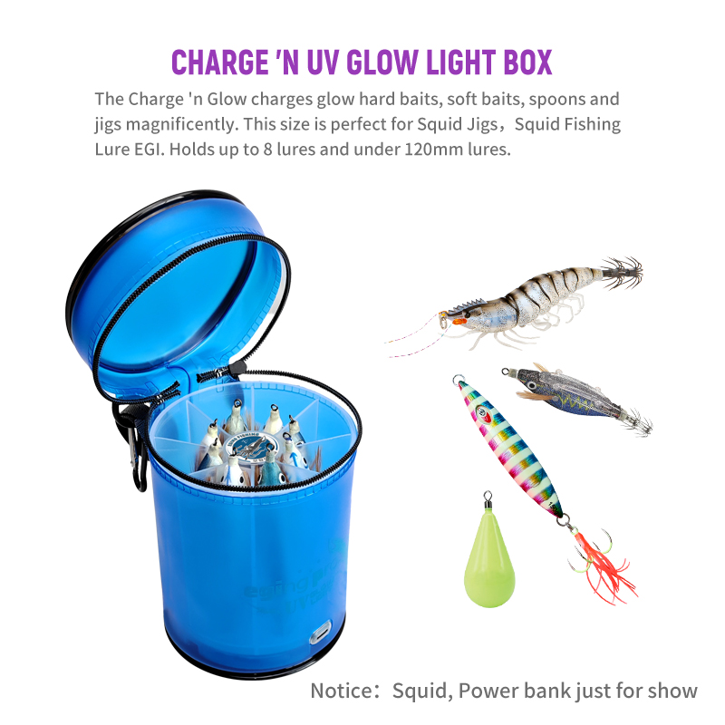 New Fishing Bags Lure UV Glow  - Fishing Lure Jig recension och pris
