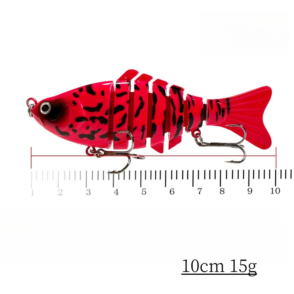 1pc Multi-segment Hard Lure 10 - Fishing Lure Popper recension och pris