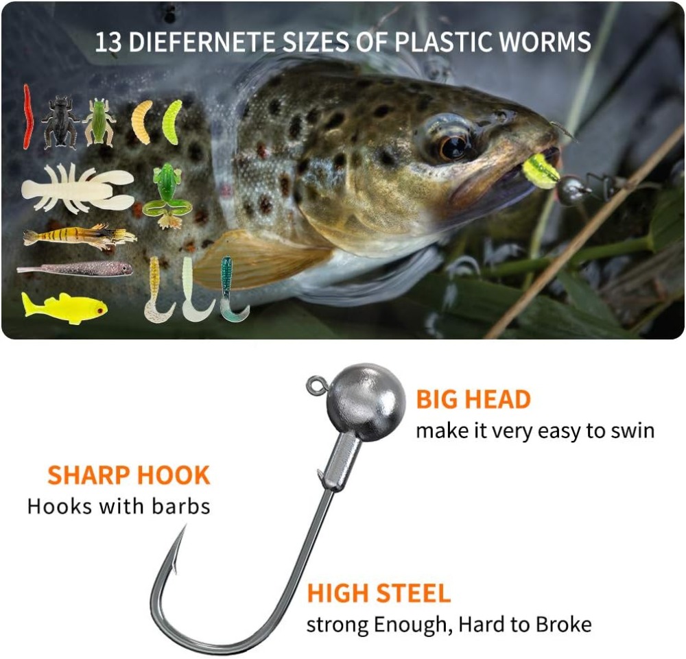 78Pcs Fishing Lures Kit for Ba - Fishing Lure Spoon recension och pris