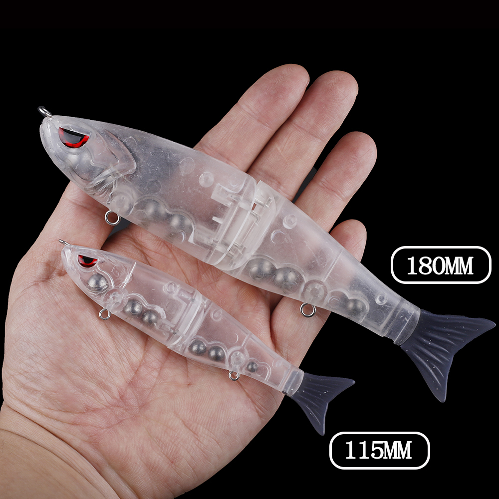 Chan’sHuang 5PCS Unpainted Bla - Fishing Lure Popper recension och pris