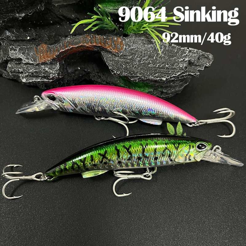92mm 40g Heavy Sinking Minnow  - Fishing Lure Jerkbait recension och pris