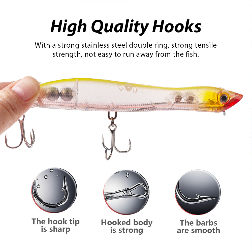 120mm/18g Topwater Pencil Popp - Fishing Lure Making Kit recension och pris