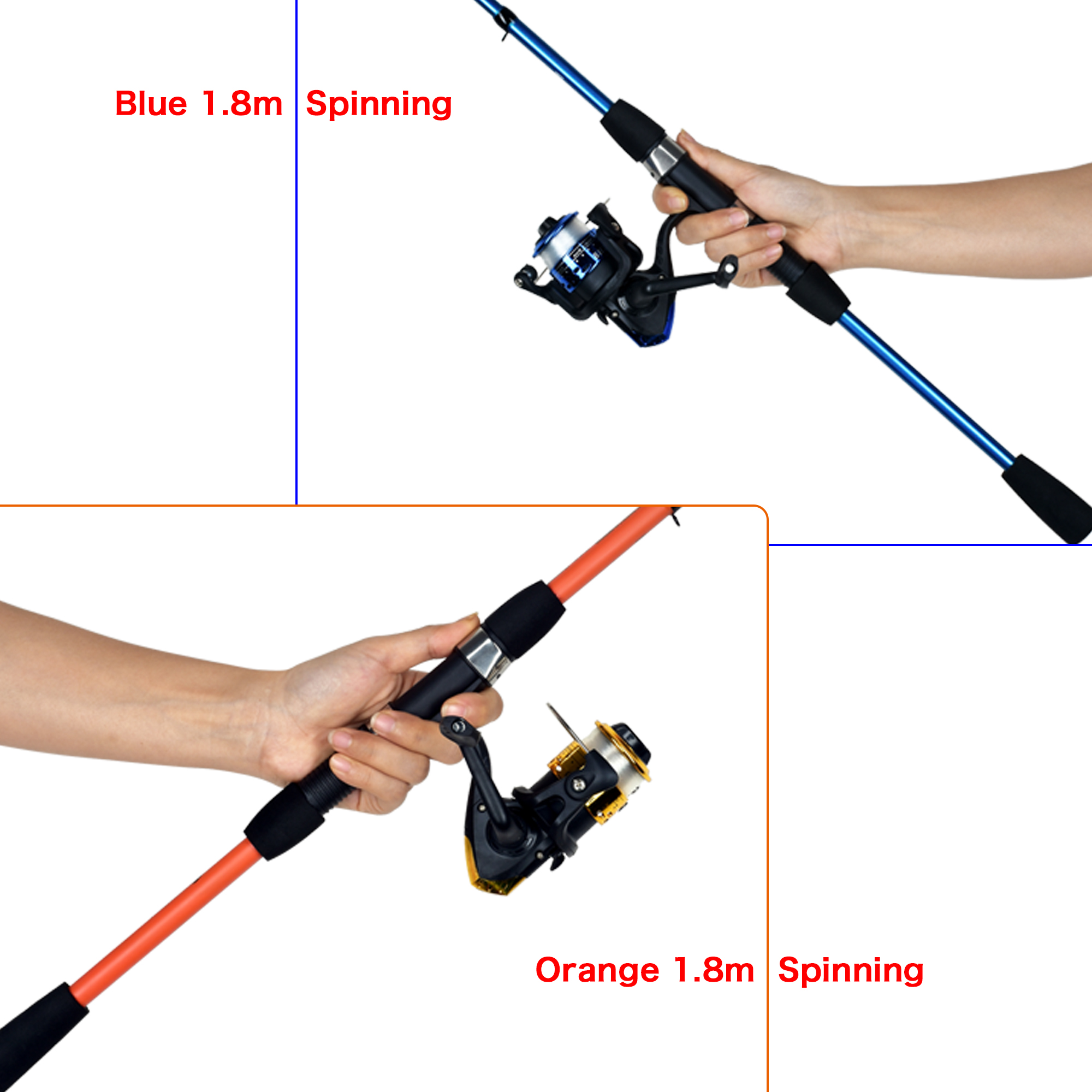 BIUTIFU Spinning Fishing Rod S - Fishing Lure Swimbait recension och pris
