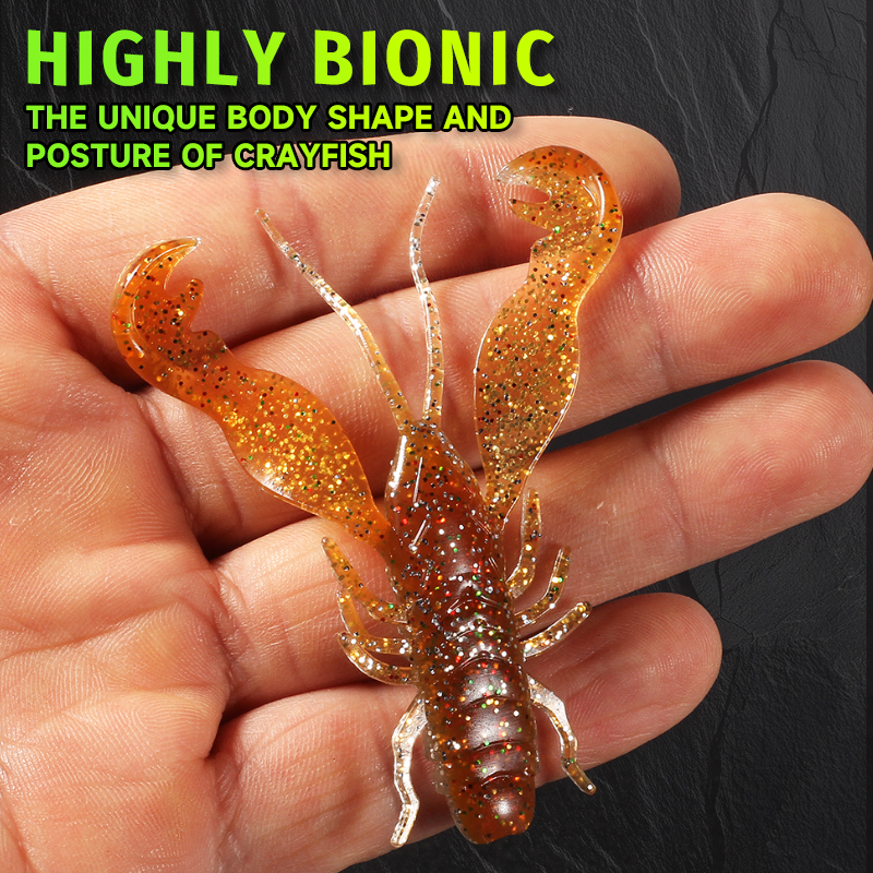 2023 Supercontinent Filet Craw - Fishing Lure Soft Plastic recension och pris